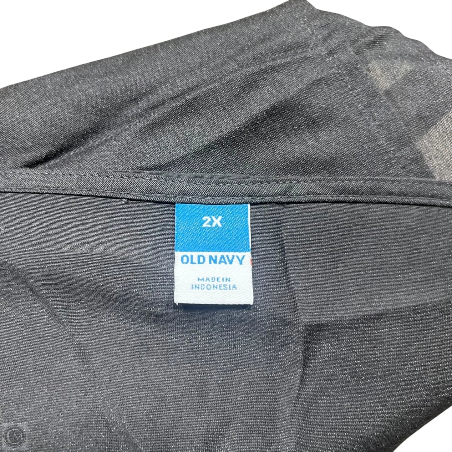 Top Sleeveless By Old Navy In Black, Size: 2x