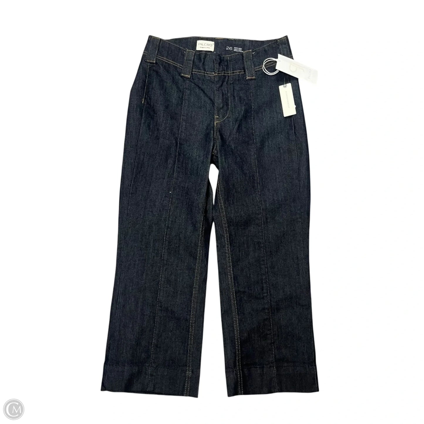 Jeans Straight By Pilcro In Blue Denim, Size: 2