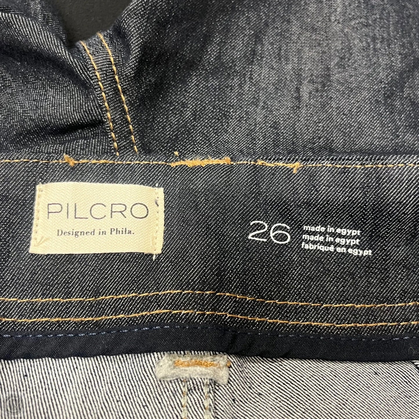 Jeans Straight By Pilcro In Blue Denim, Size: 2