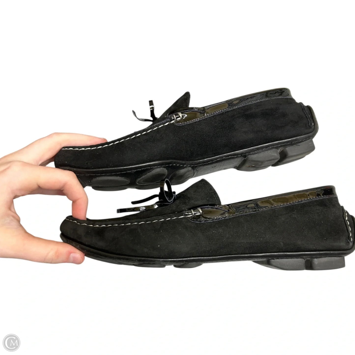 Shoes Flats By Jildor In Black, Size: 7