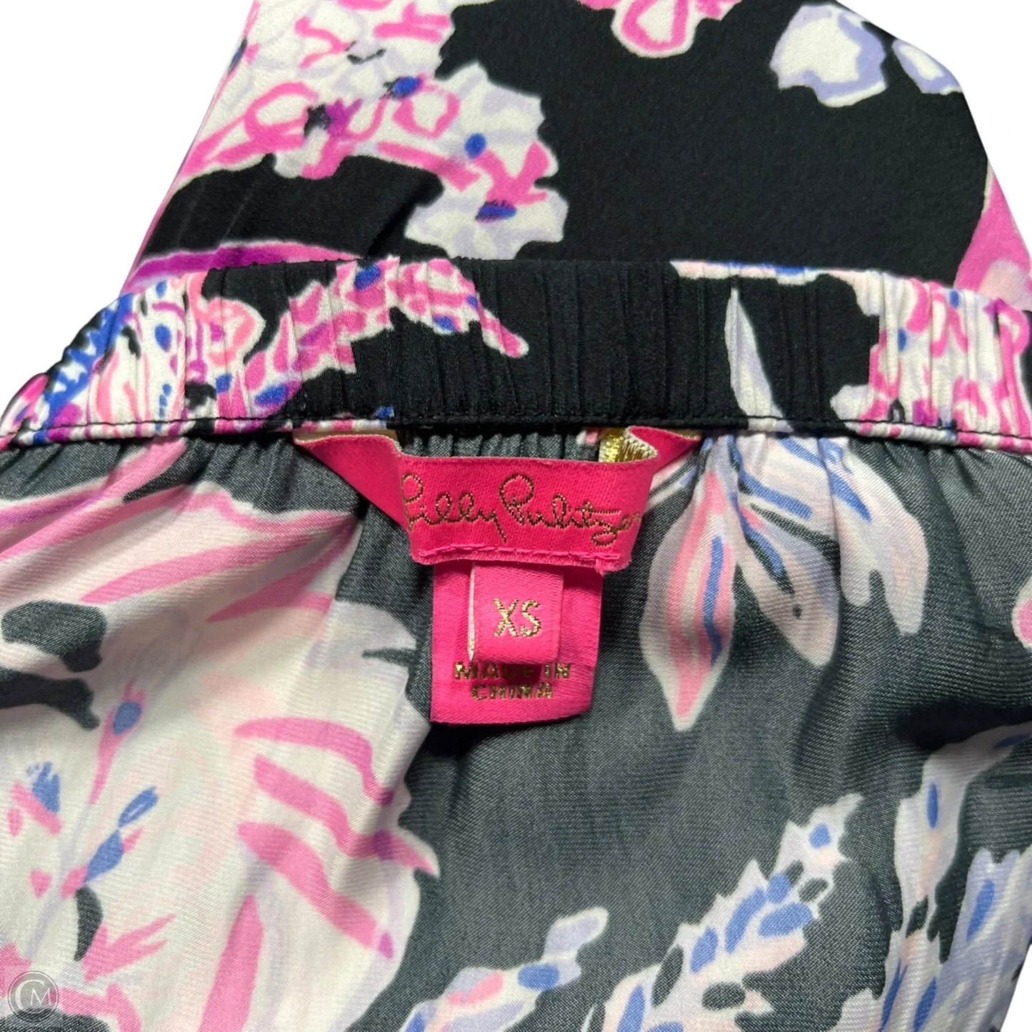 Jumpsuit Designer By Lilly Pulitzer In Black & Purple, Size: Xs