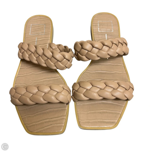 Sandals Flats By Dolce Vita In Tan, Size: 9
