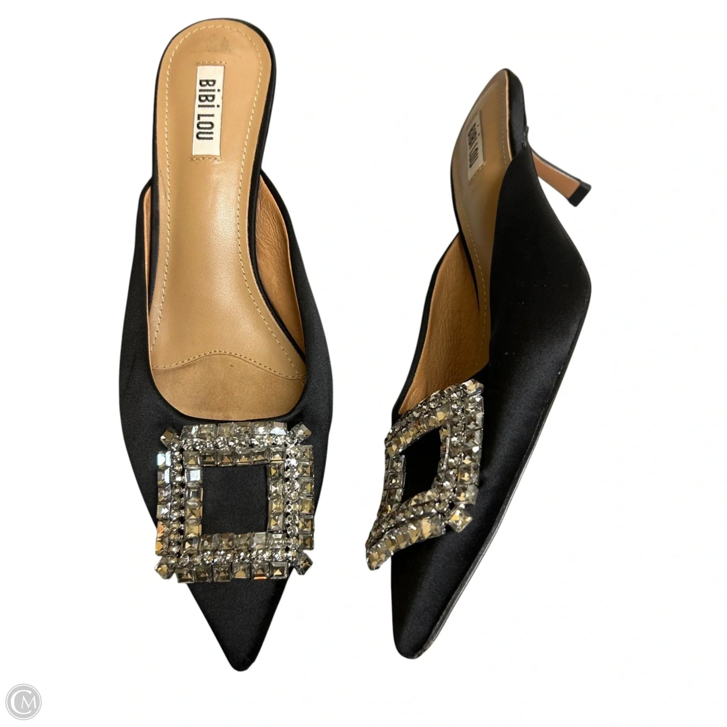 Shoes Heels Kitten By Bibi Lou In Black, Size: 9.5