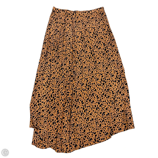 Skirt Maxi By Gap In Leopard Print, Size: 0