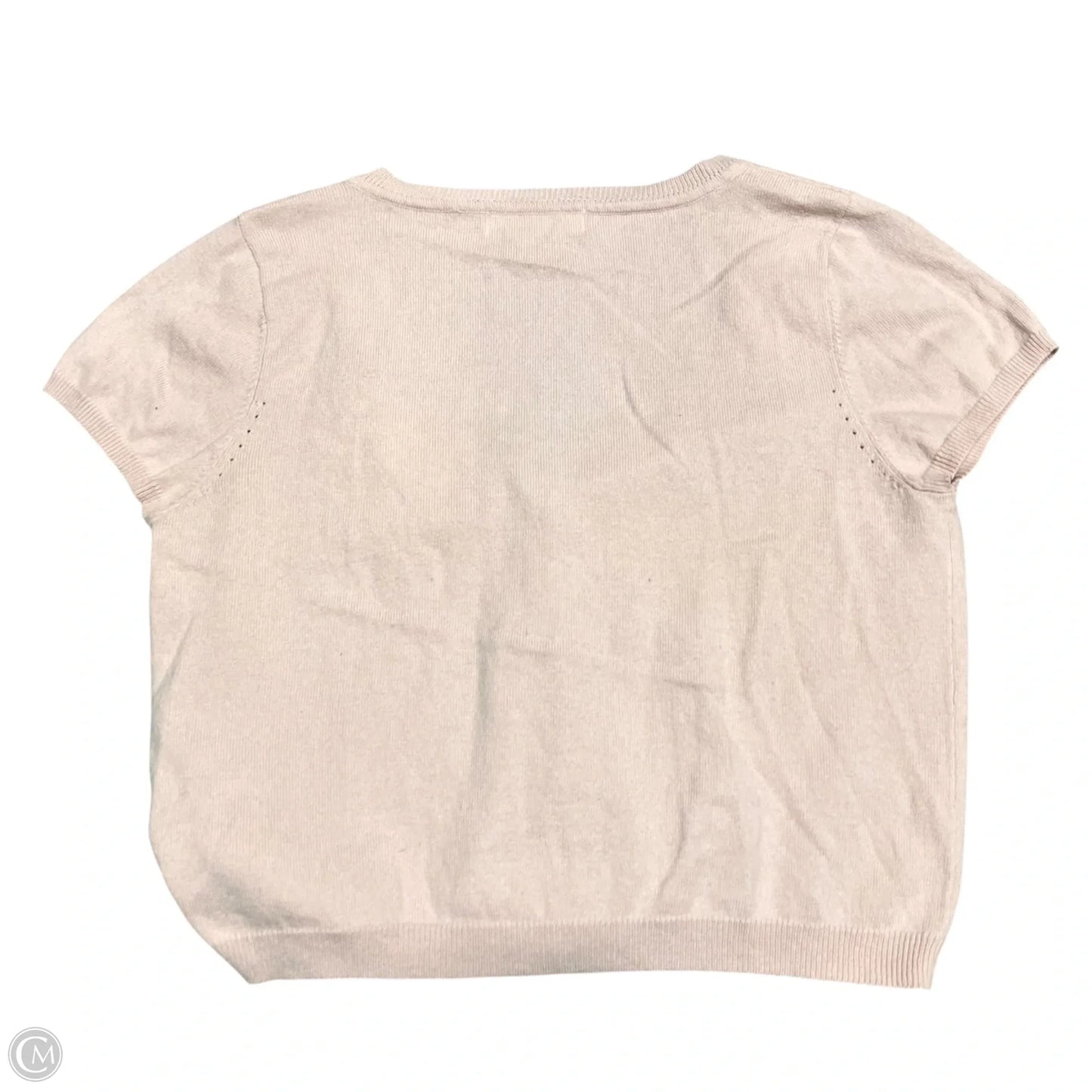 Cardigan By Michael By Michael Kors In Peach, Size: L