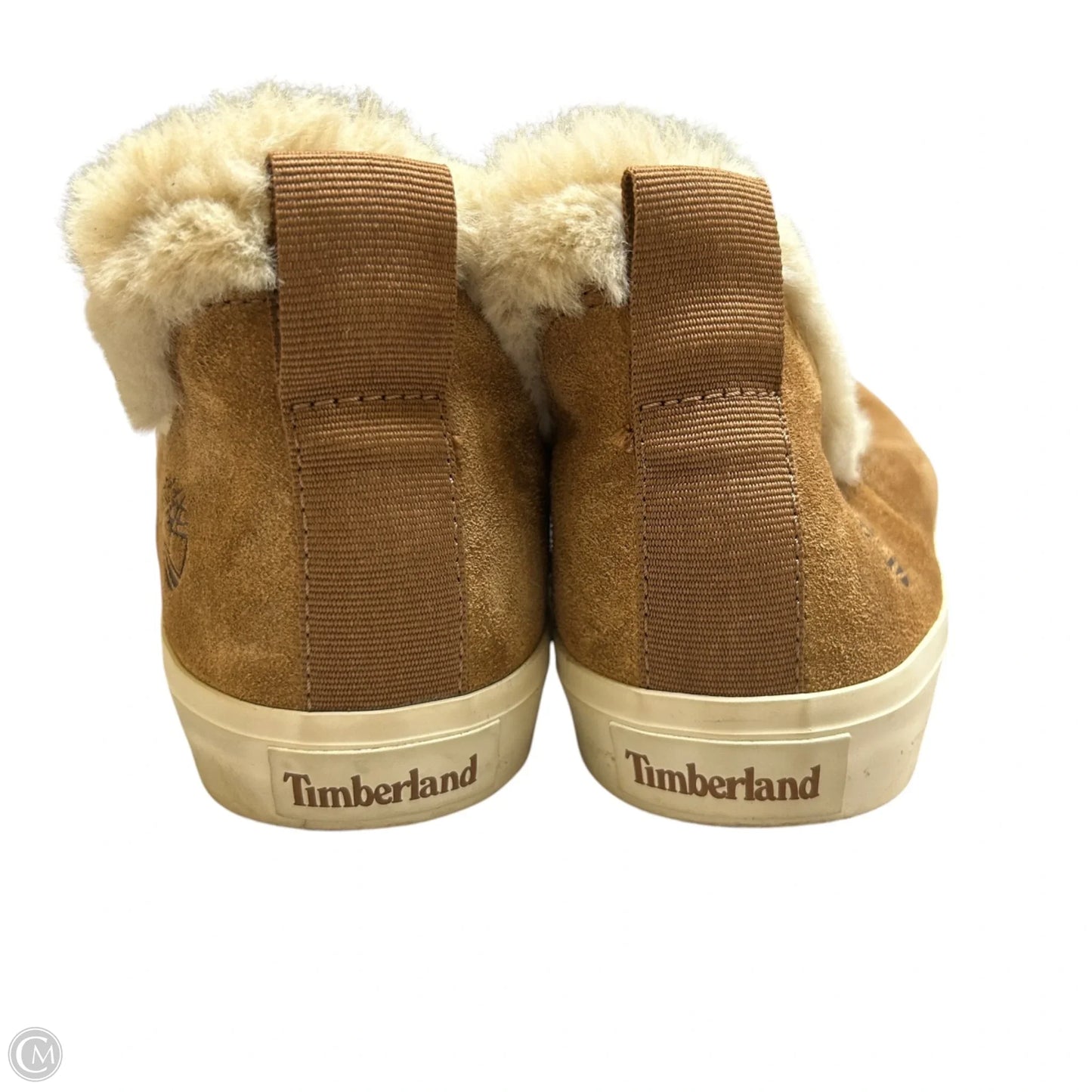 Boots Ankle Flats By Timberland In Tan, Size: 9