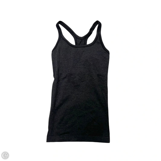 Athletic Tank Top By Lululemon In Grey, Size: Xs