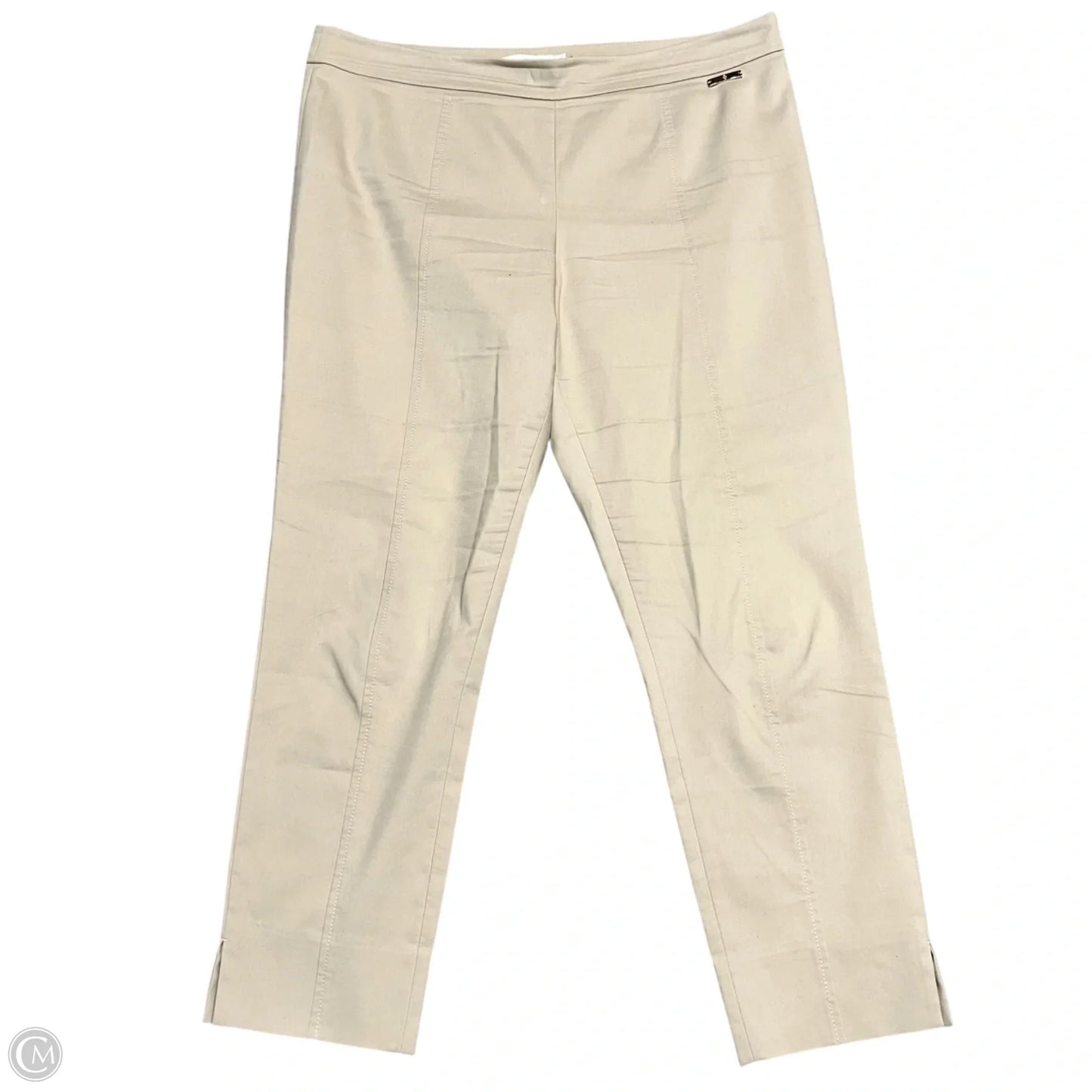 Pants Designer By Tory Burch In Beige, Size: 12