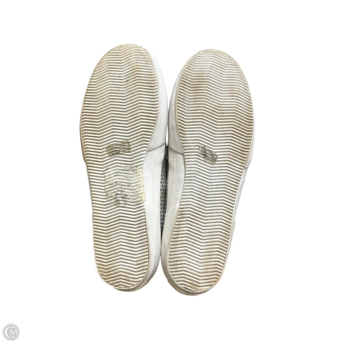 Shoes Designer By Michael Kors In Silver, Size: 7.5