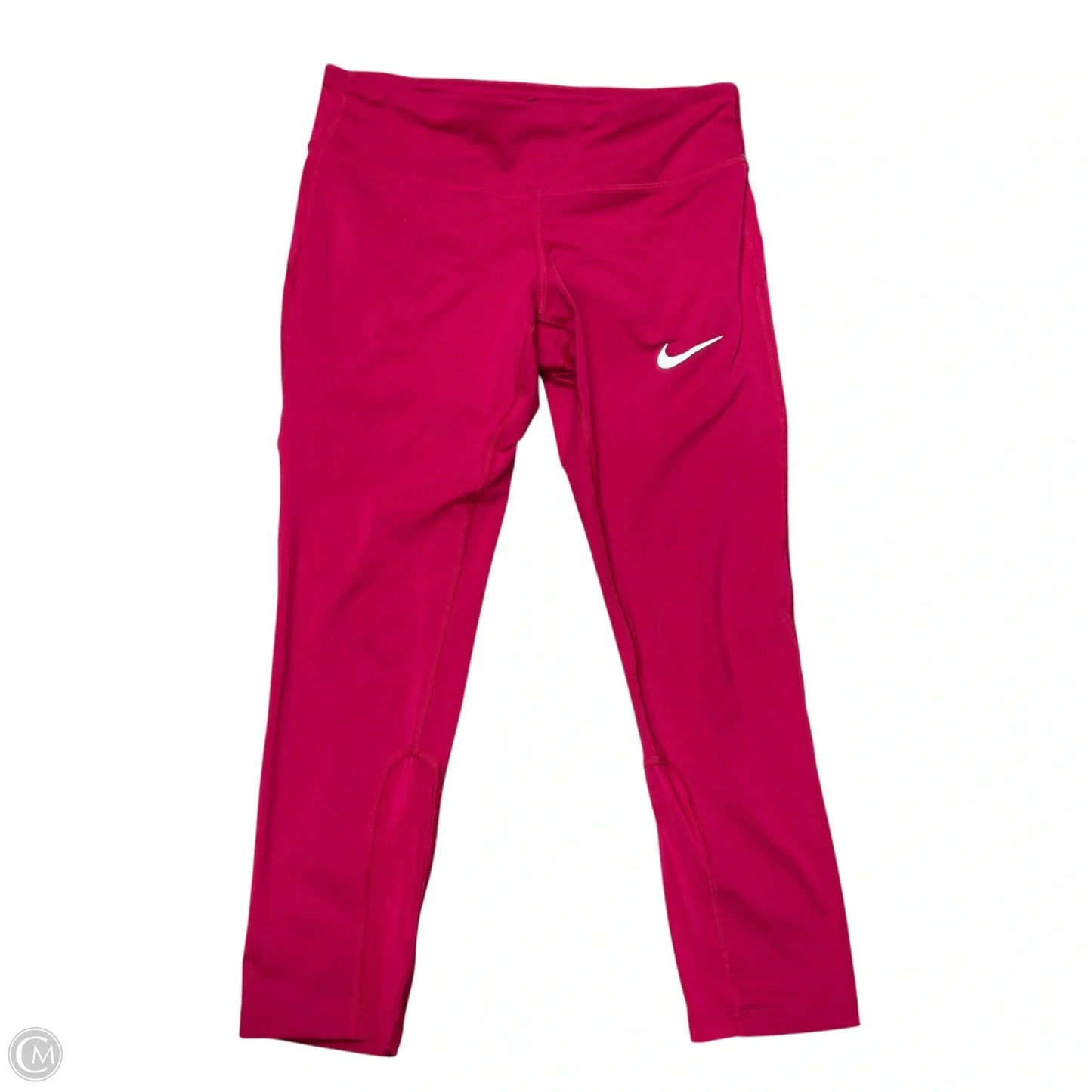 Athletic Leggings By Nike In Pink, Size: 4