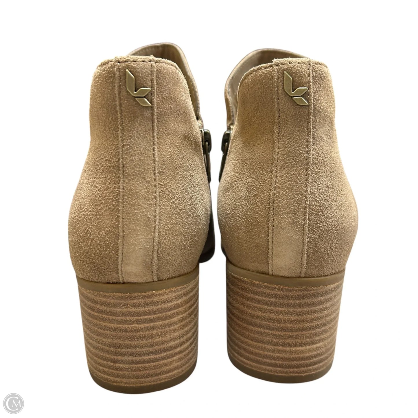 Boots Ankle Heels By Koolaburra By Ugg In Tan, Size: 9
