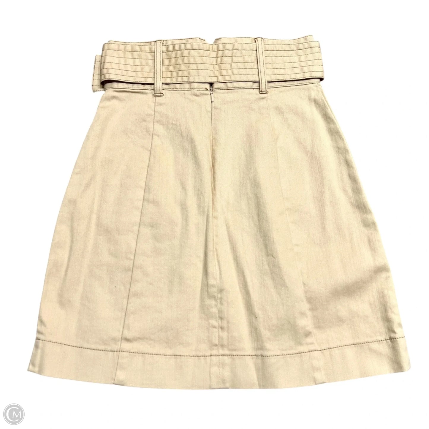 Skirt Mini & Short By Finders Keepers In Tan Denim, Size: 4