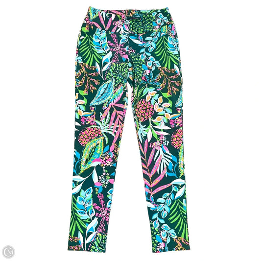 Pants Designer By Lilly Pulitzer In Blue & Green, Size: 0