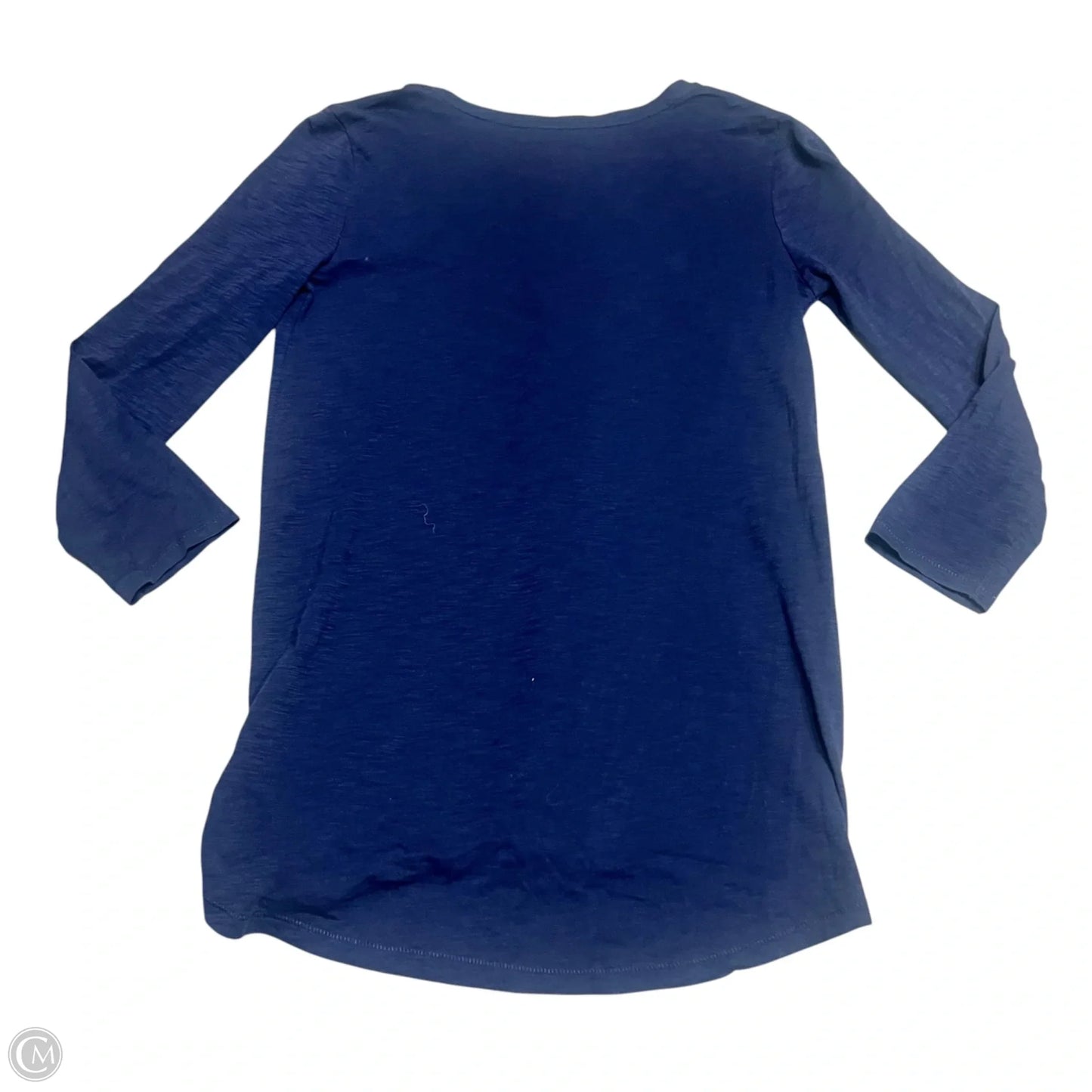 Top Long Sleeve Designer By Lilly Pulitzer In Blue, Size: Xxs