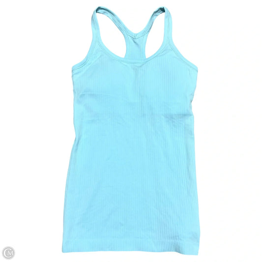 Athletic Tank Top By Lululemon In Blue, Size: S