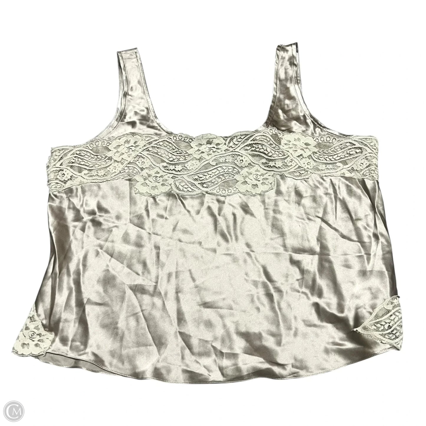 Top Sleeveless By Jones New York In Beige, Size: L