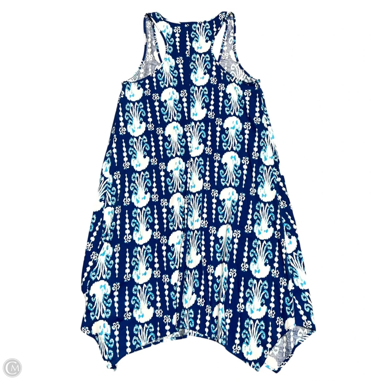 Dress Designer By Lilly Pulitzer In Blue & White, Size: Xxs