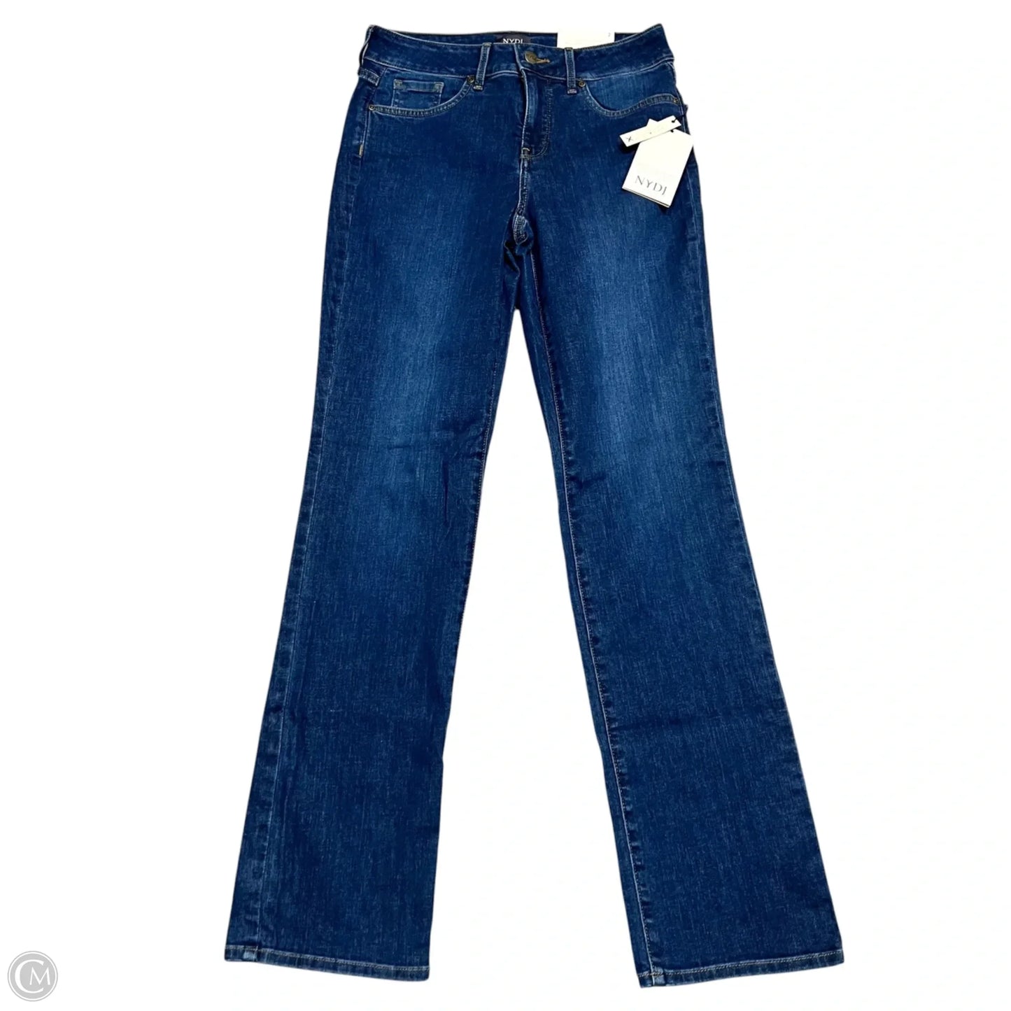 Jeans Straight By Not Your Daughters Jeans In Blue Denim, Size: 2