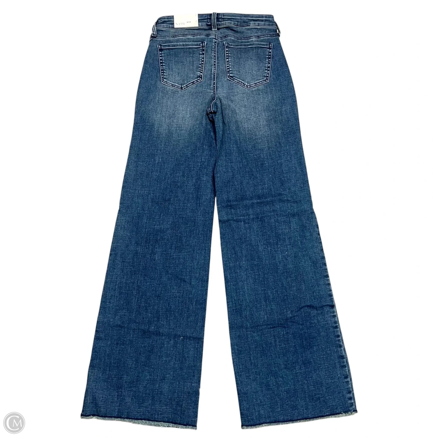 Jeans Wide Leg By Not Your Daughters Jeans In Blue Denim, Size: 2