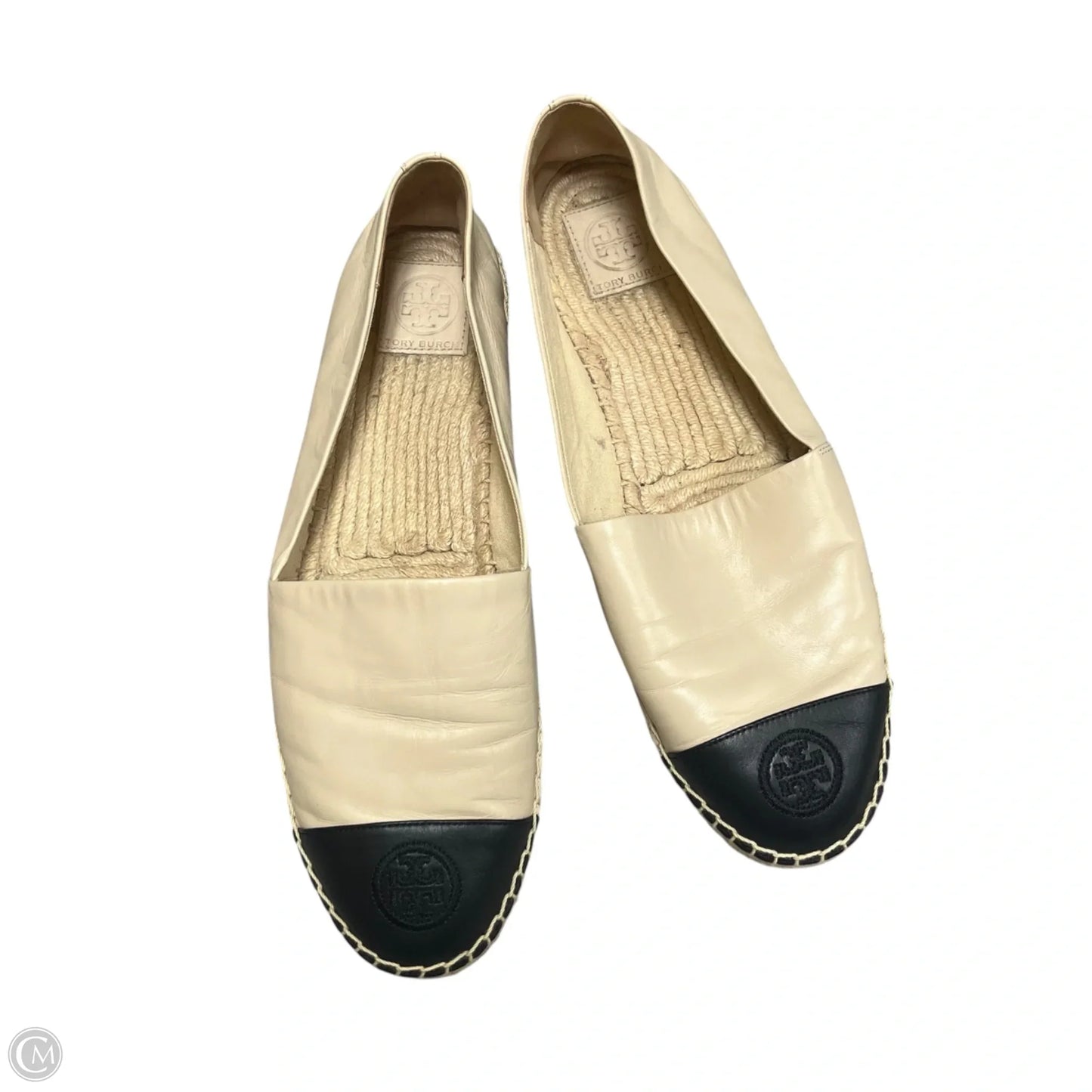 Shoes Designer By Tory Burch In Black & Cream, Size: 11