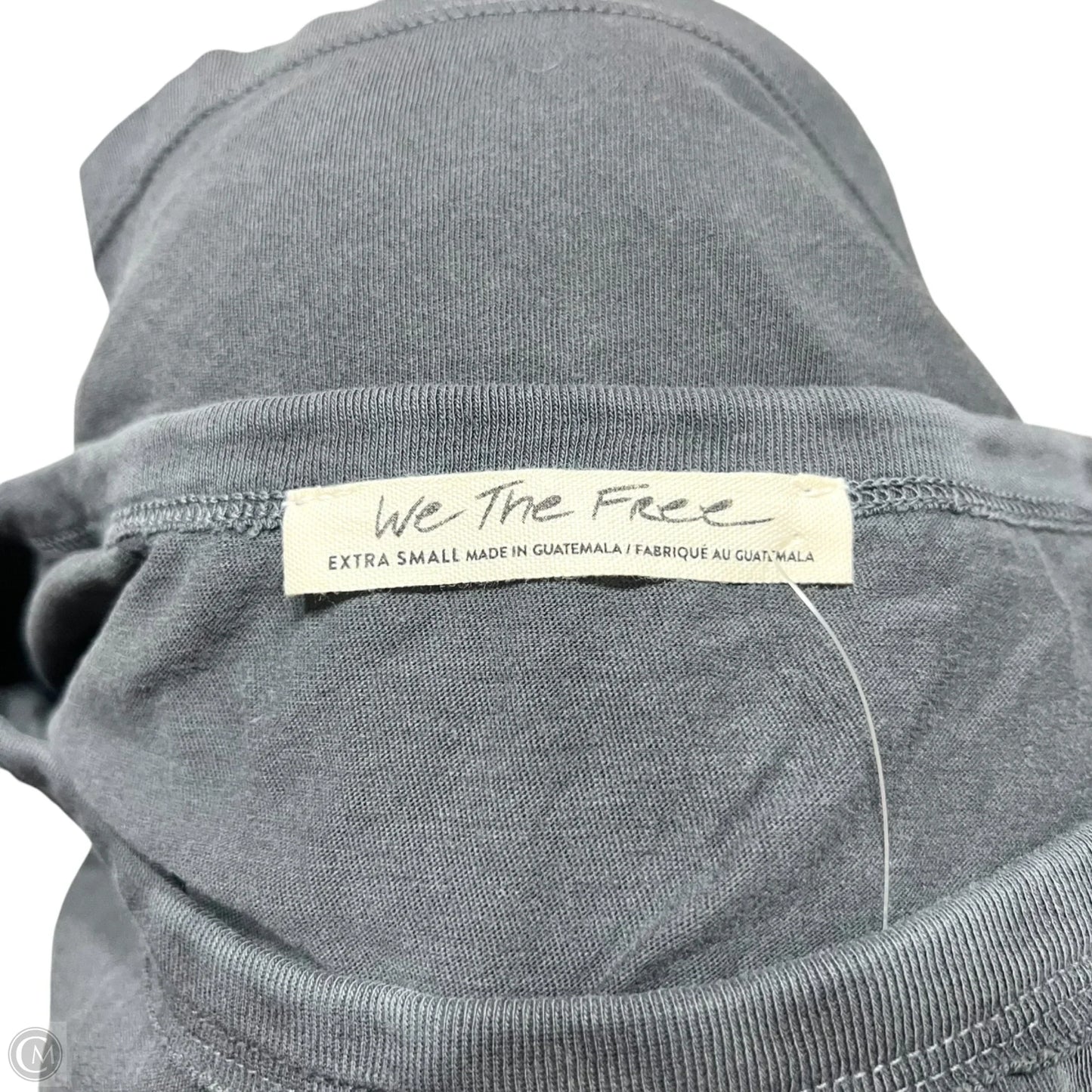 Top Short Sleeve By We The Free In Grey, Size: Xs
