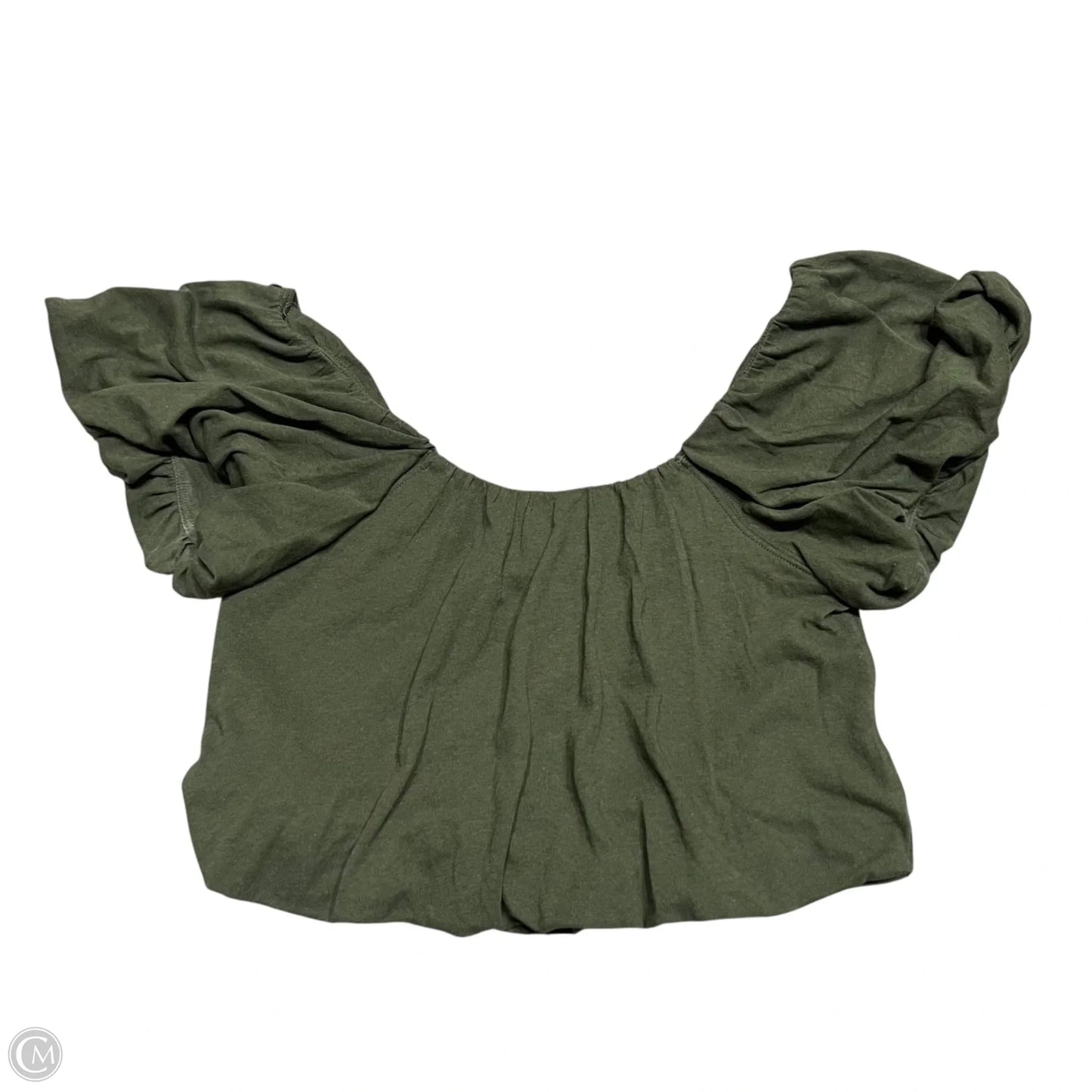 Top Short Sleeve By We The Free In Green, Size: Xs