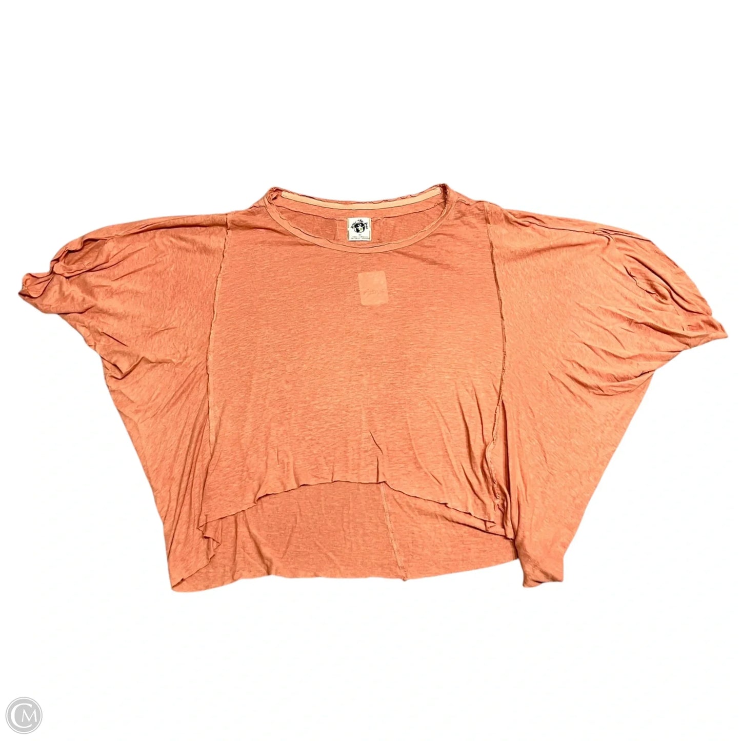 Top Short Sleeve By We The Free In Orange, Size: Xs