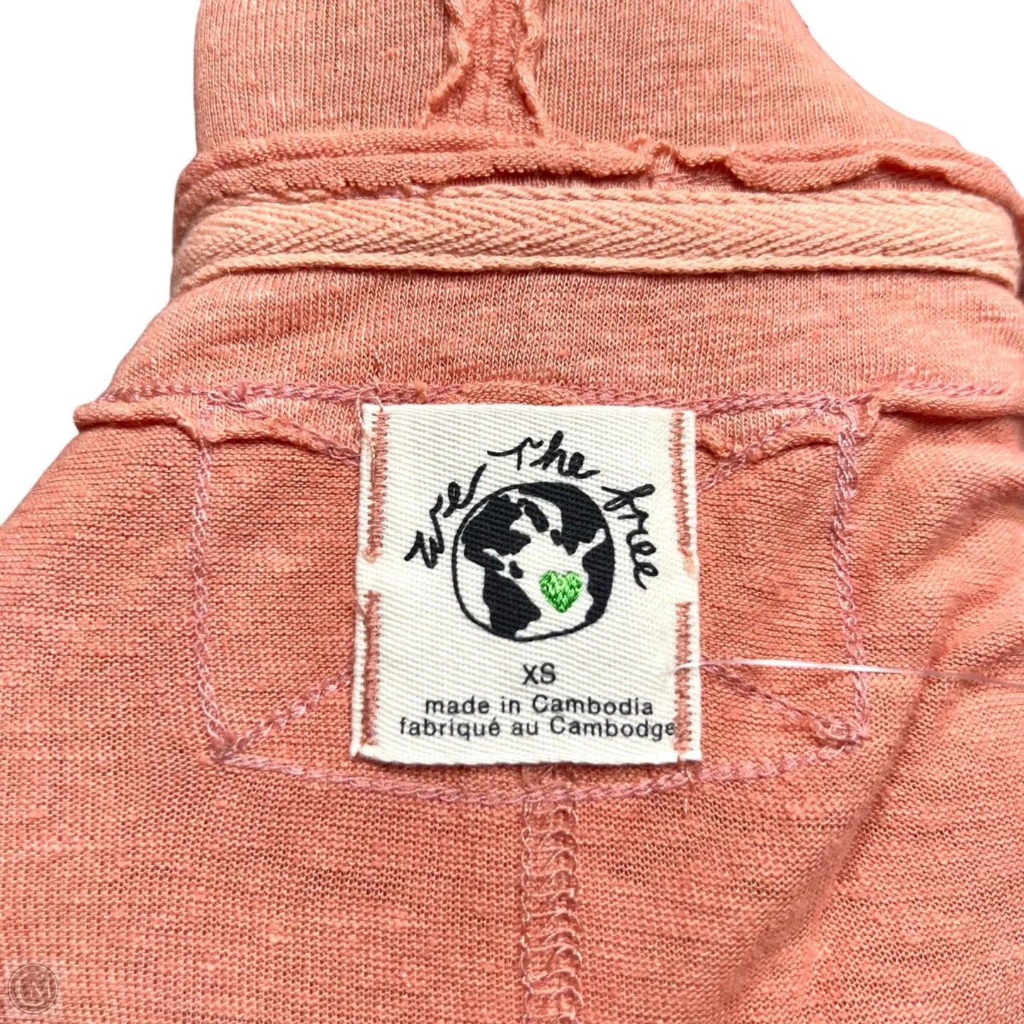 Top Short Sleeve By We The Free In Orange, Size: Xs