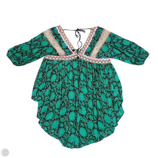 Dress Casual Short By Free People In Green, Size: Xs