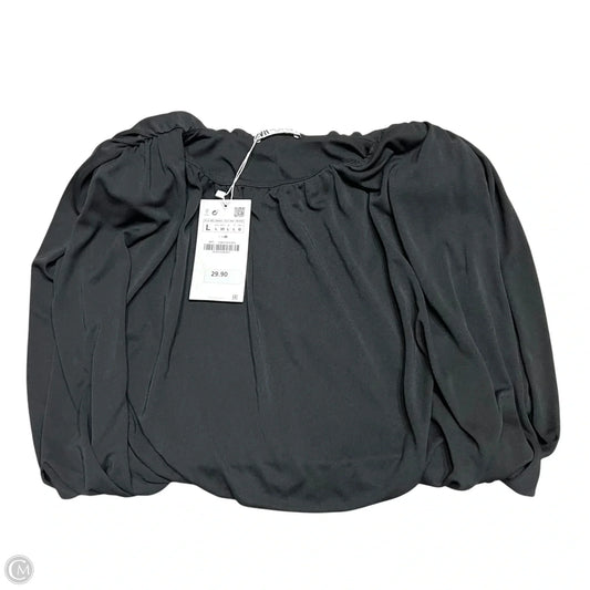 Top Sleeveless By Zara In Black, Size: L