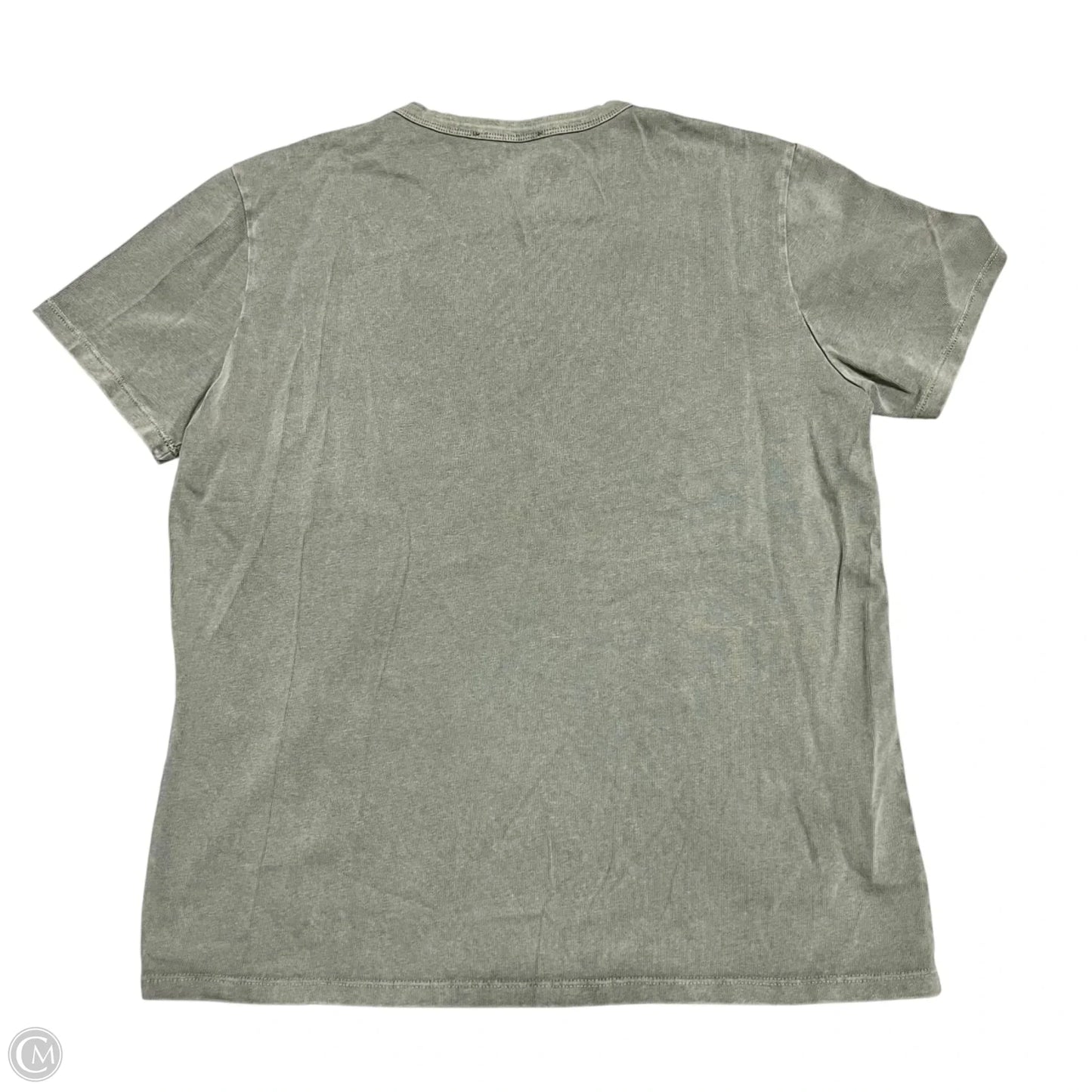 Top Short Sleeve By Zara In Green, Size: L