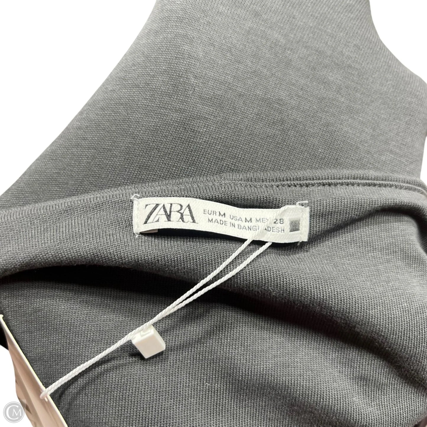 Dress Casual Maxi By Zara In Grey, Size: M