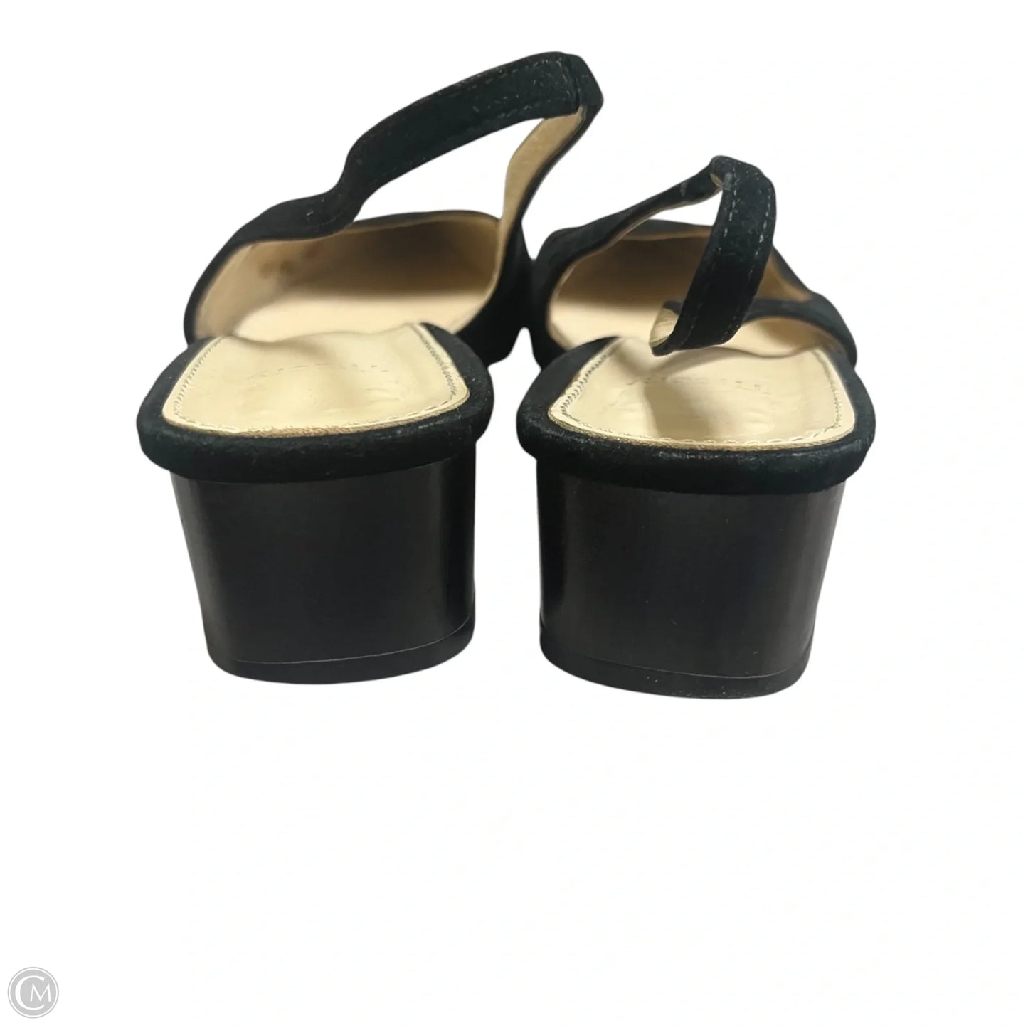 Shoes Heels Block By Theory In Black, Size: 9
