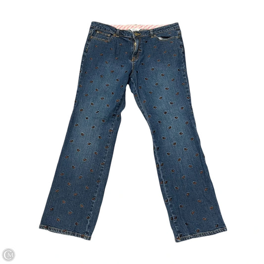 Jeans Designer By Lilly Pulitzer In Blue Denim, Size: 14