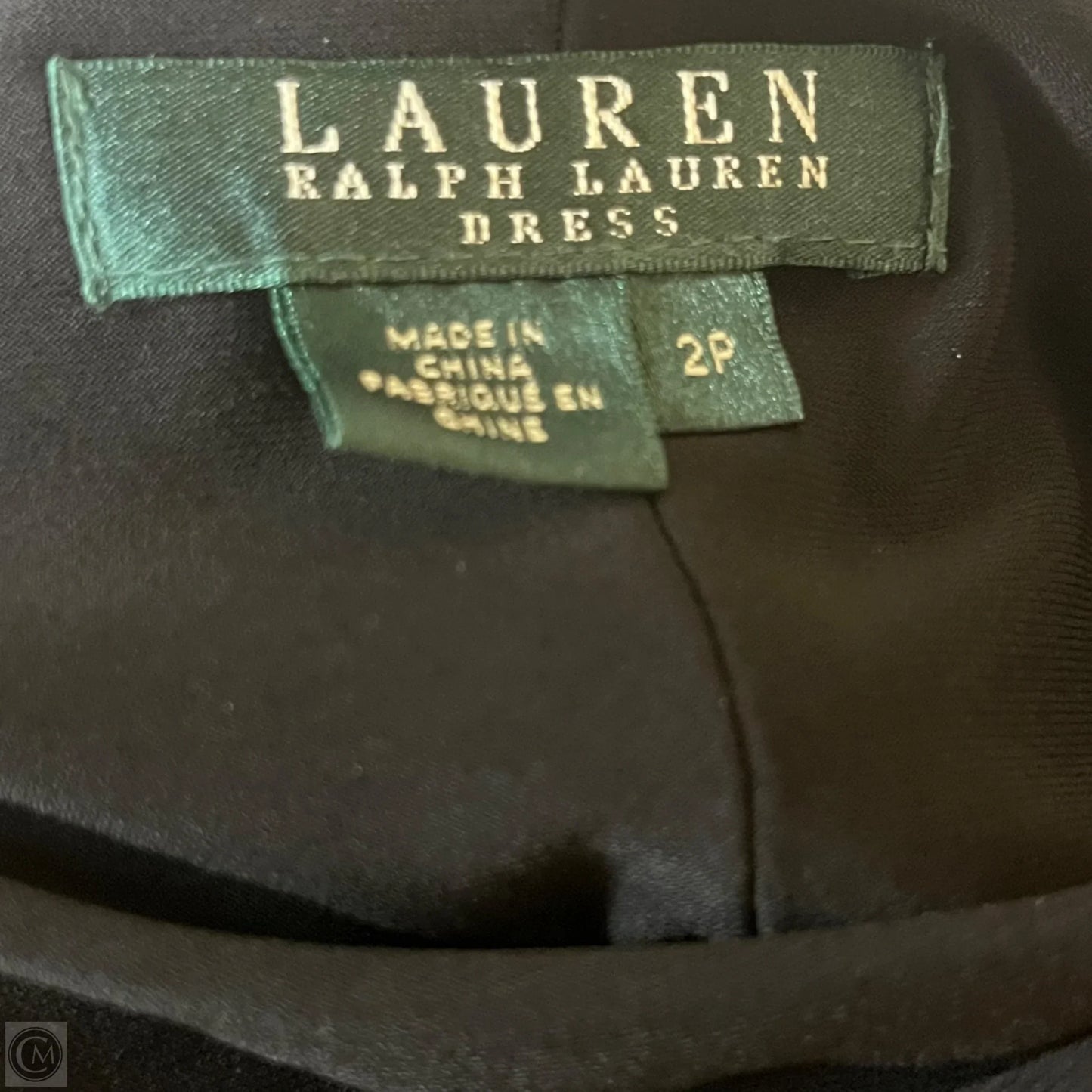 Dress Work By Lauren By Ralph Lauren In Black, Size: Xs