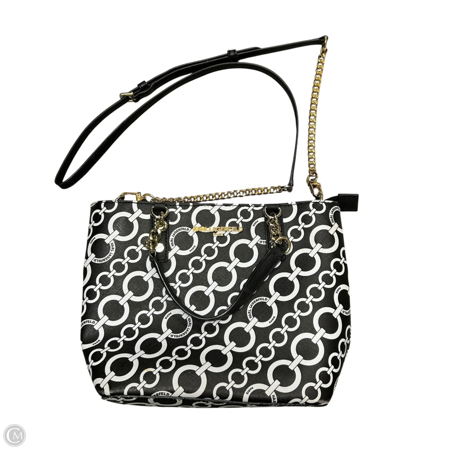 Handbag Designer By Karl Lagerfeld, Size: Small