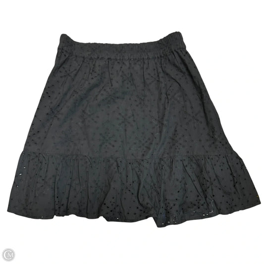 Skirt Mini & Short By Loft In Black, Size: 8