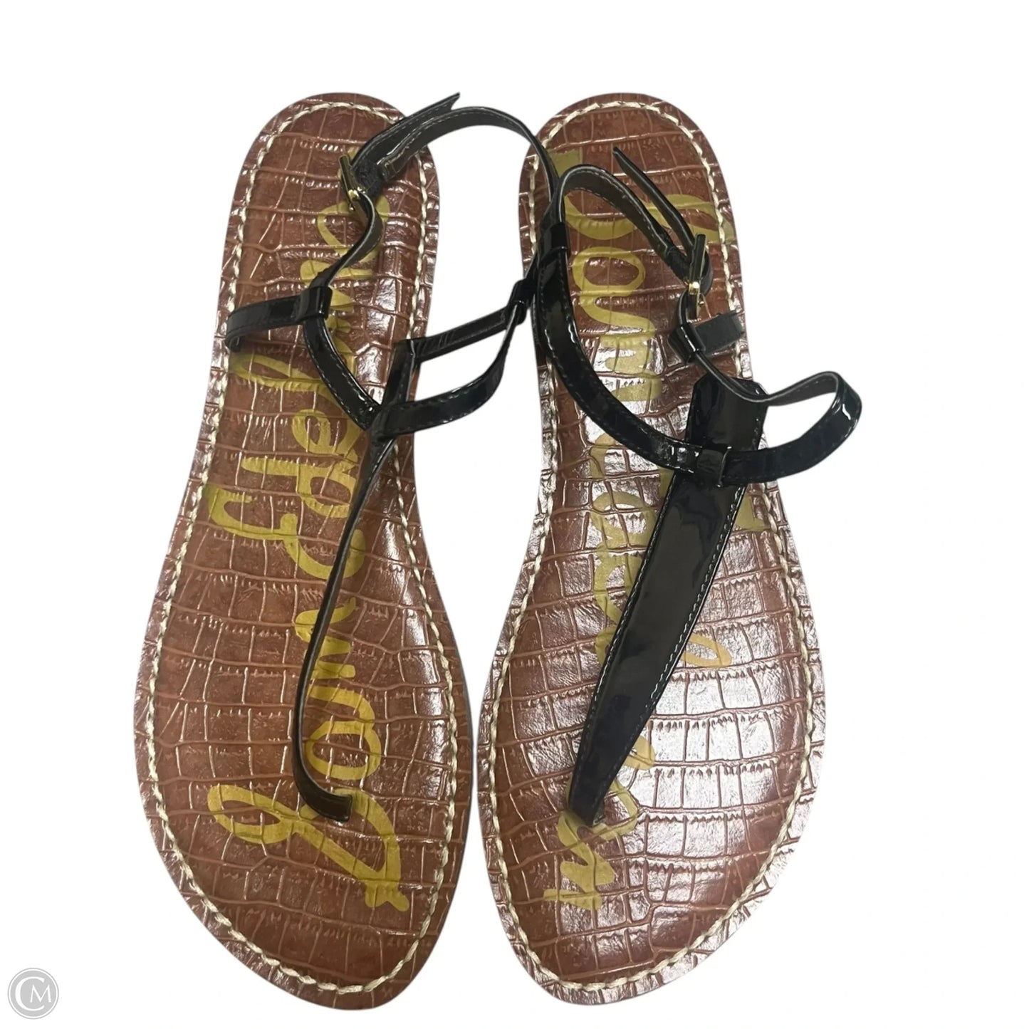 Sandals Flats By Sam Edelman In Black, Size: 9