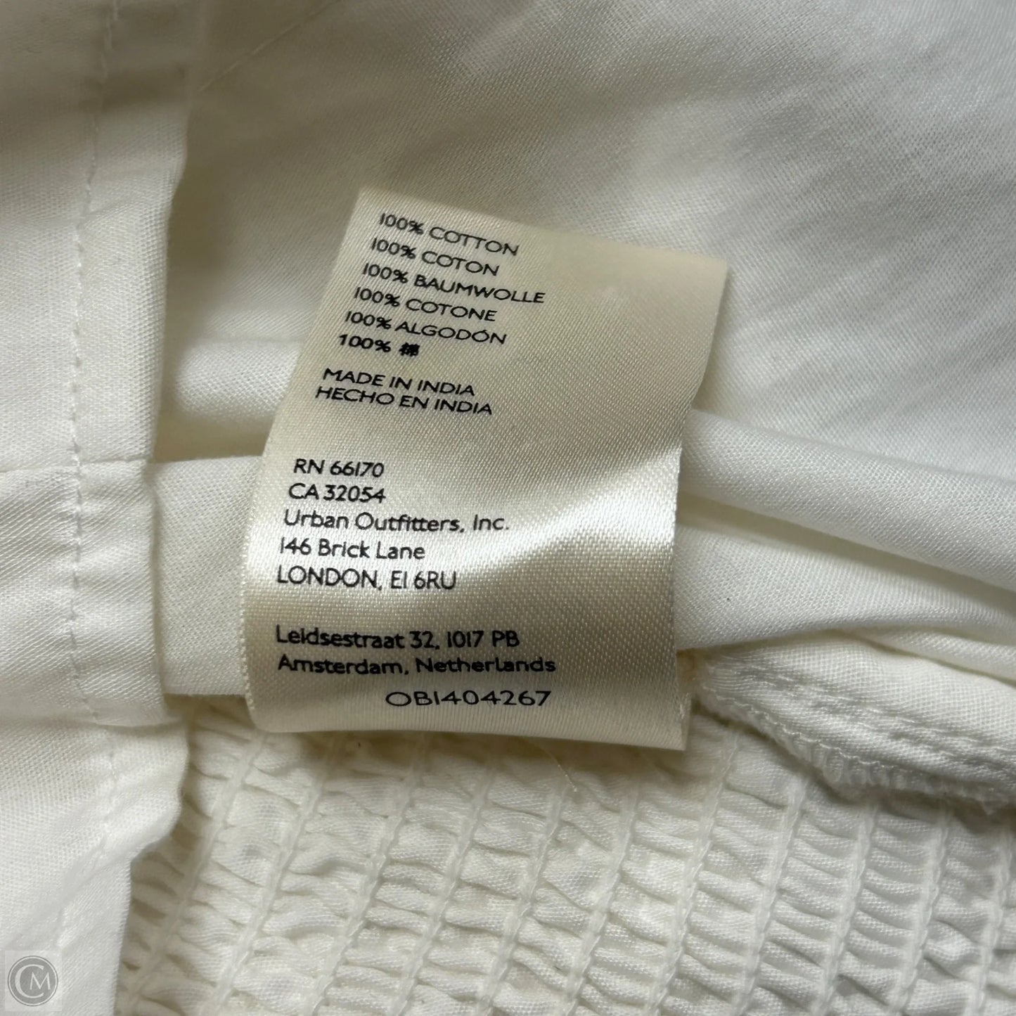 Top Long Sleeve By Maeve In Cream, Size: L