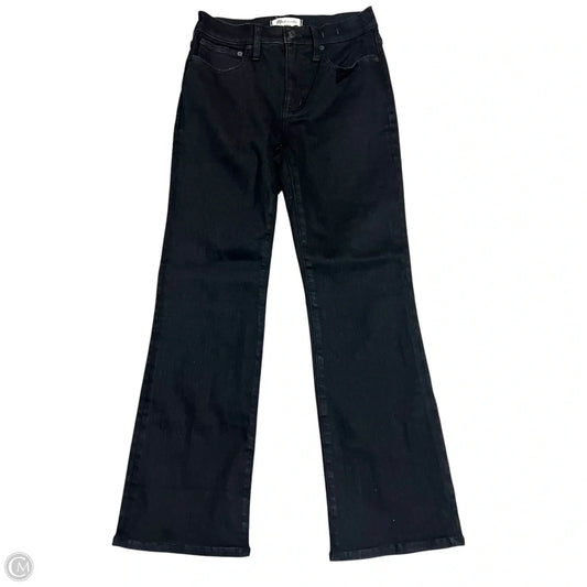 Jeans Flared By Madewell In Black Denim, Size: 2