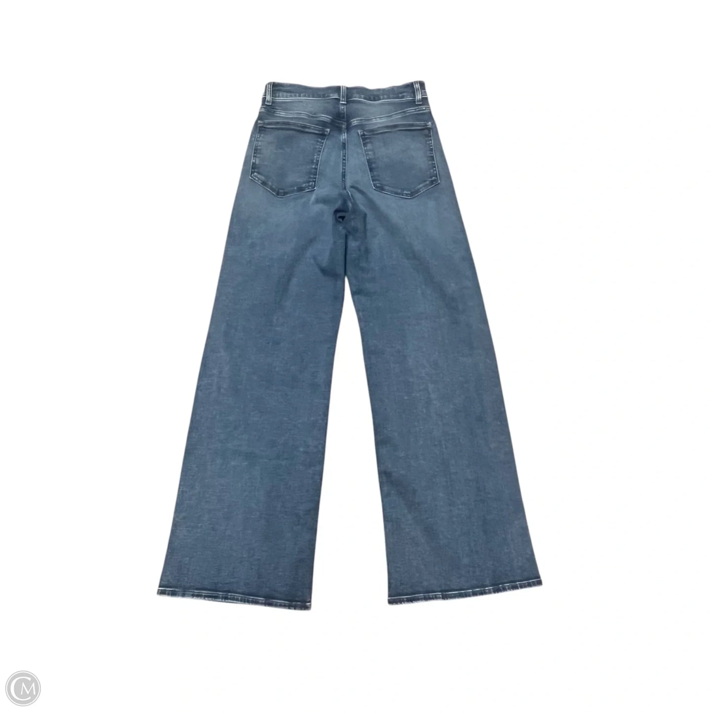 Jeans Wide Leg By Madewell In Blue Denim, Size: 2
