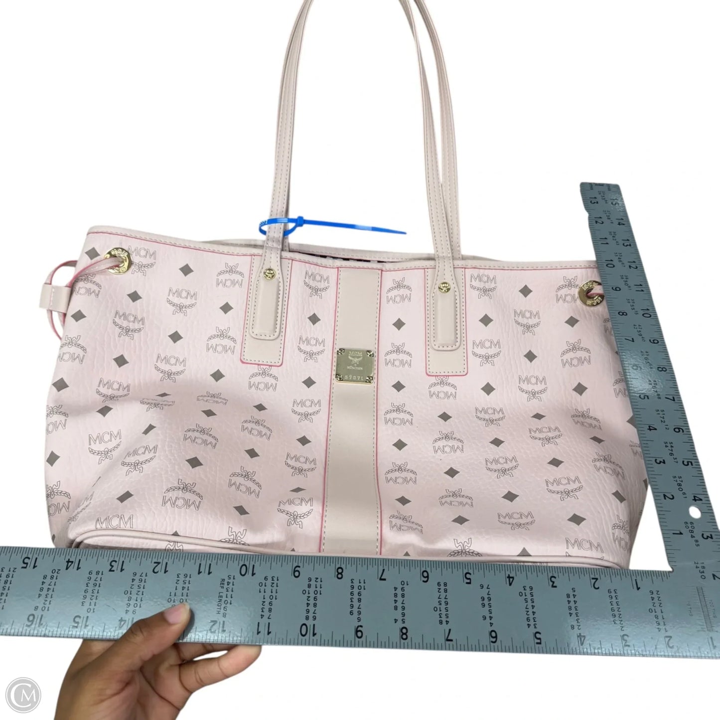 Tote Luxury Designer By Mcm, Size: Large