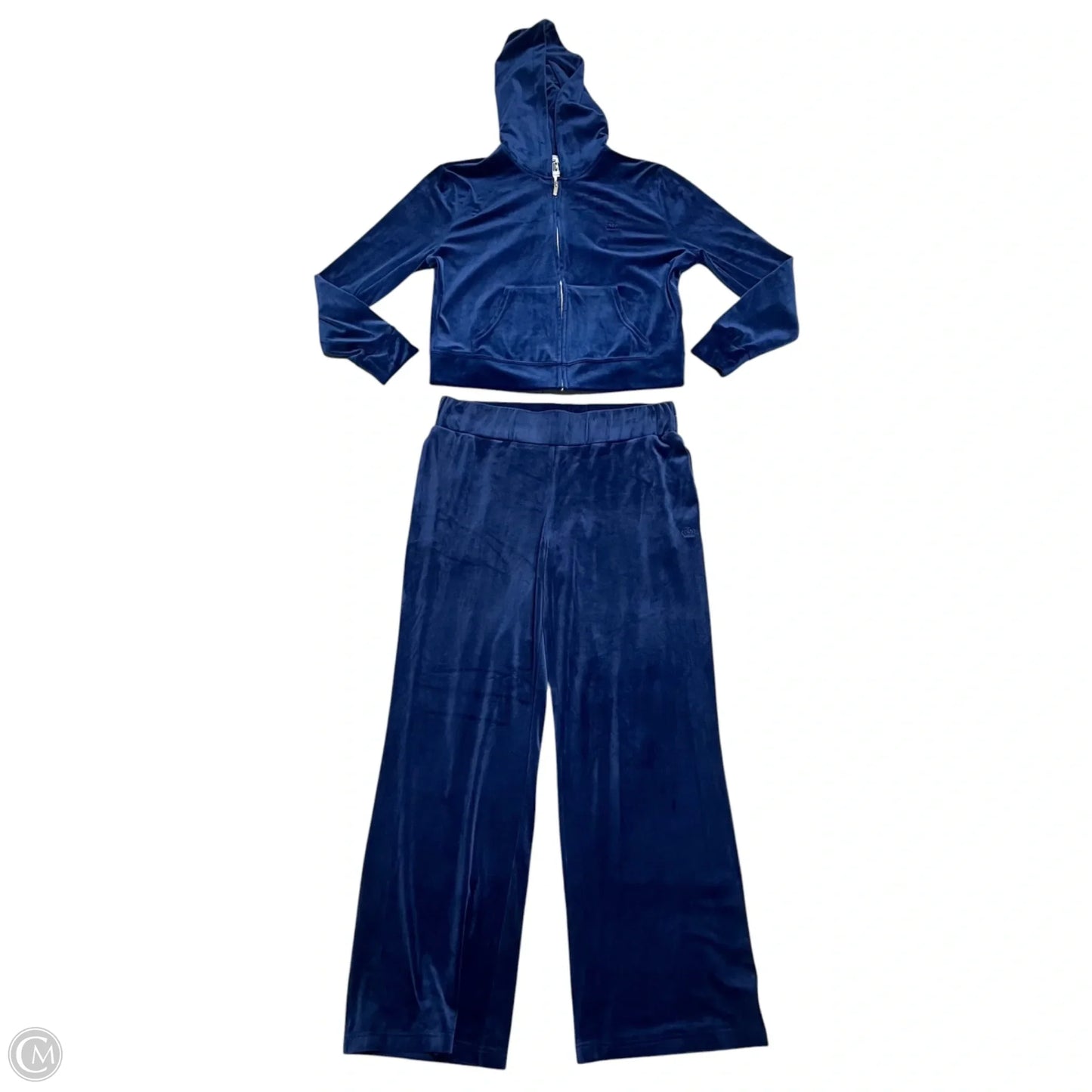Pants Set 2pc By Juicy Couture In Navy, Size: L