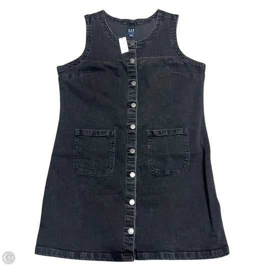 Dress Casual Short By Gap In Black Denim, Size: L