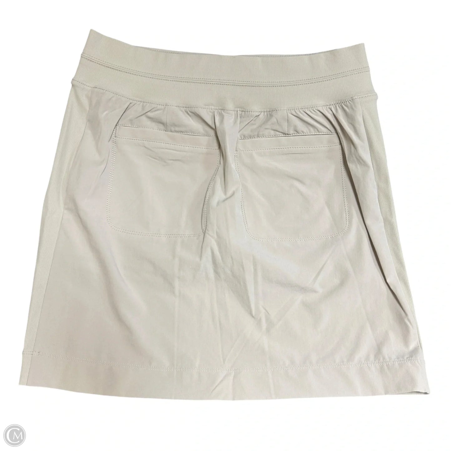 Athletic Skort By Athleta In Tan, Size: 6
