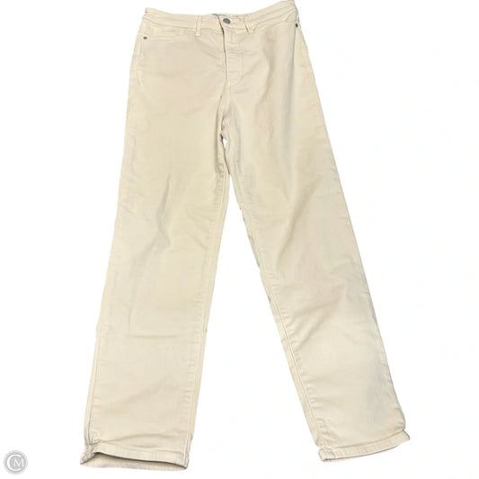 Jeans Skinny By Athleta In Cream Denim, Size: 6
