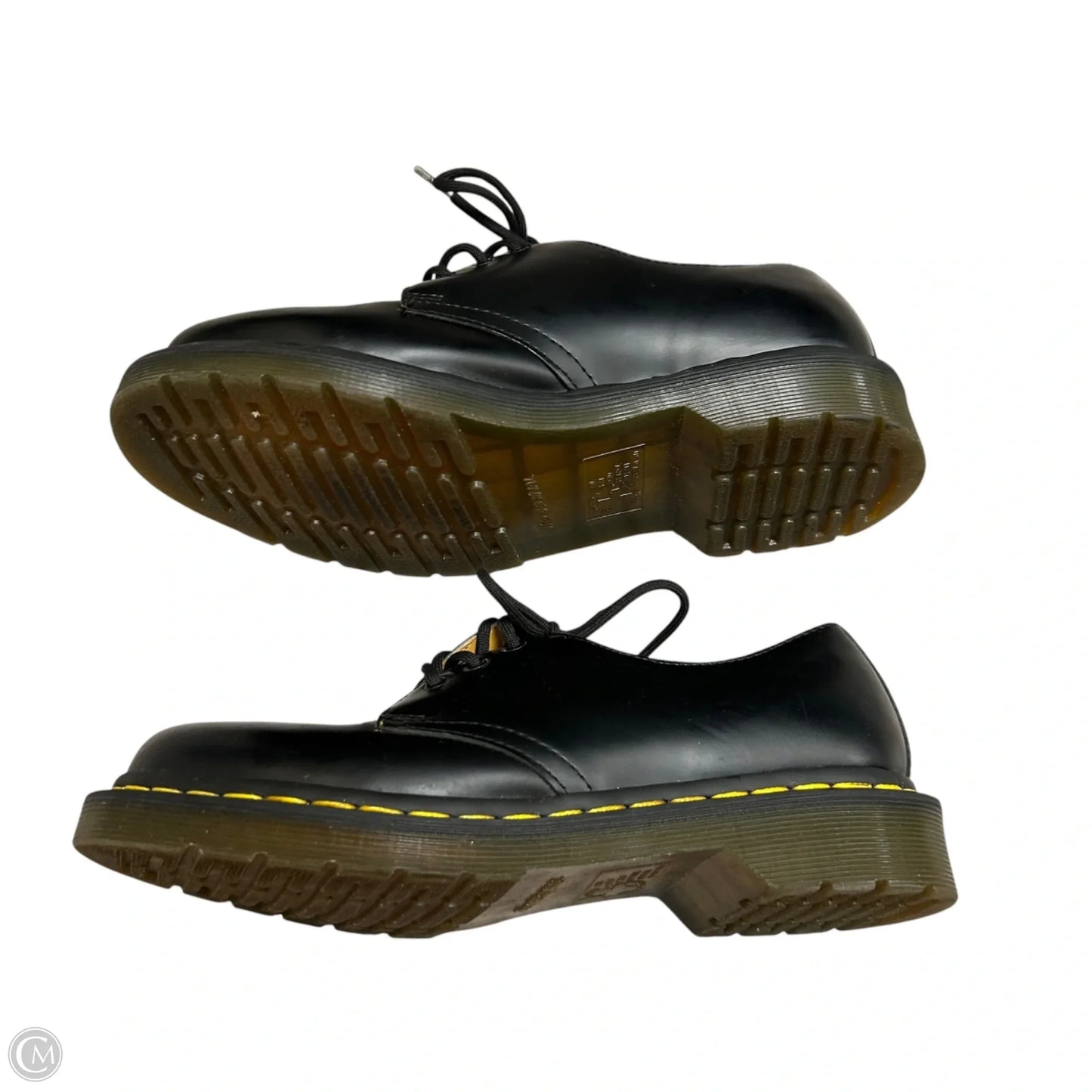 Shoes Heels Platform By Dr Martens In Black, Size: 7