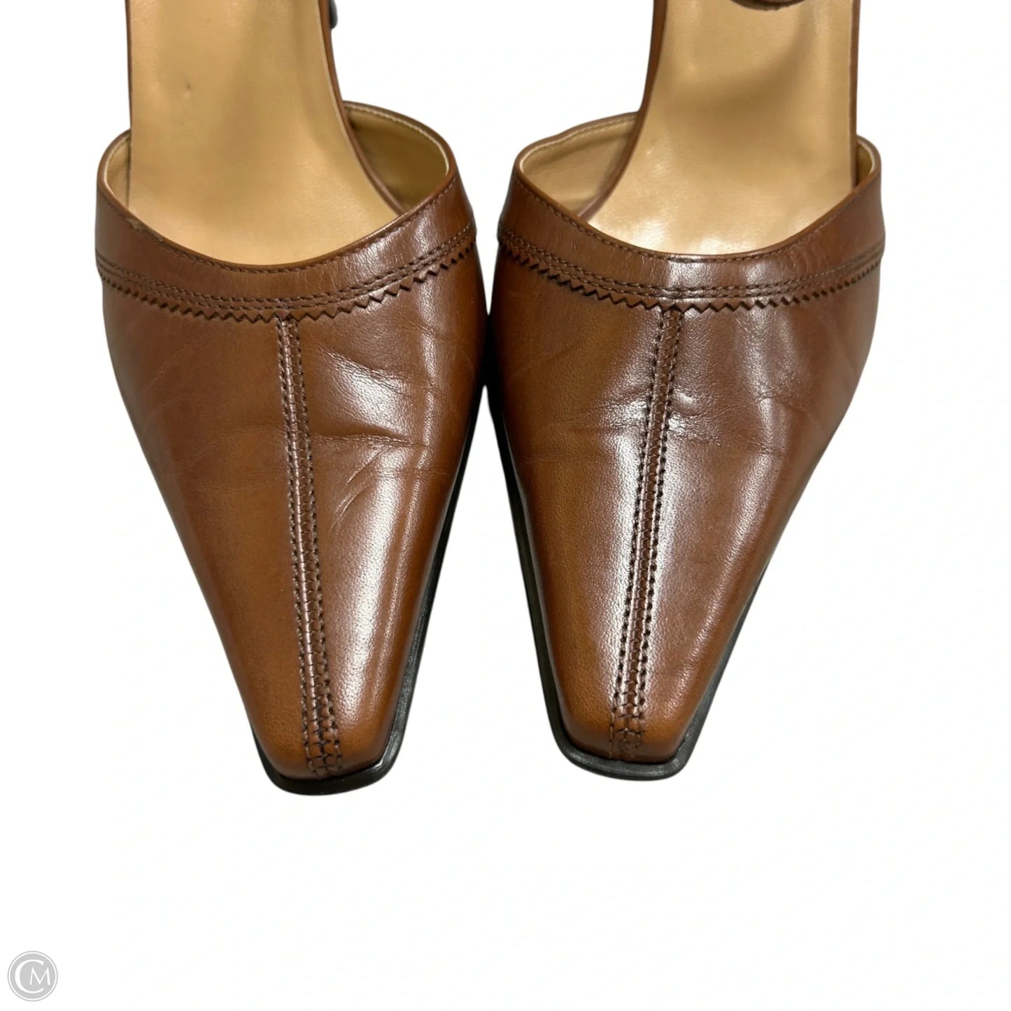 Shoes Heels Kitten By Franco Sarto In Brown, Size: 8