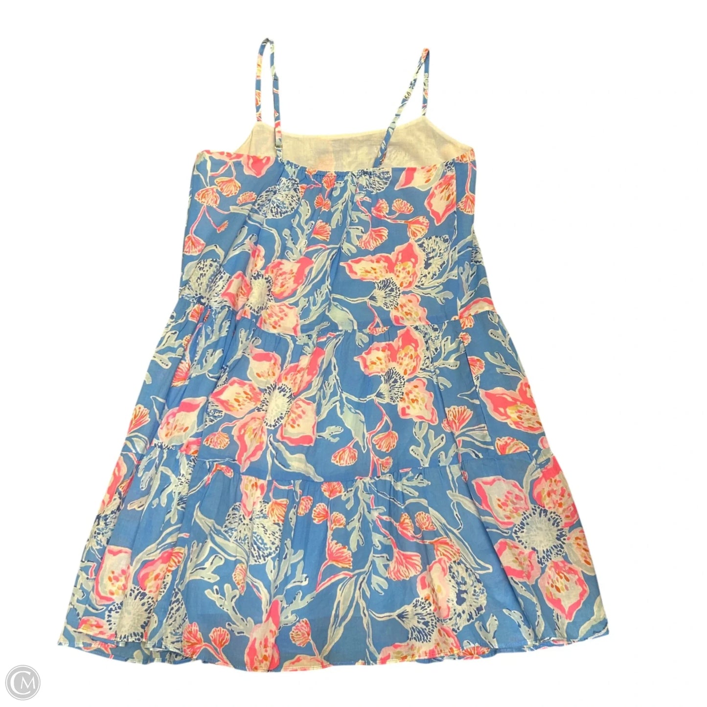 Dress Designer By Lilly Pulitzer In Blue & Pink, Size: Xs