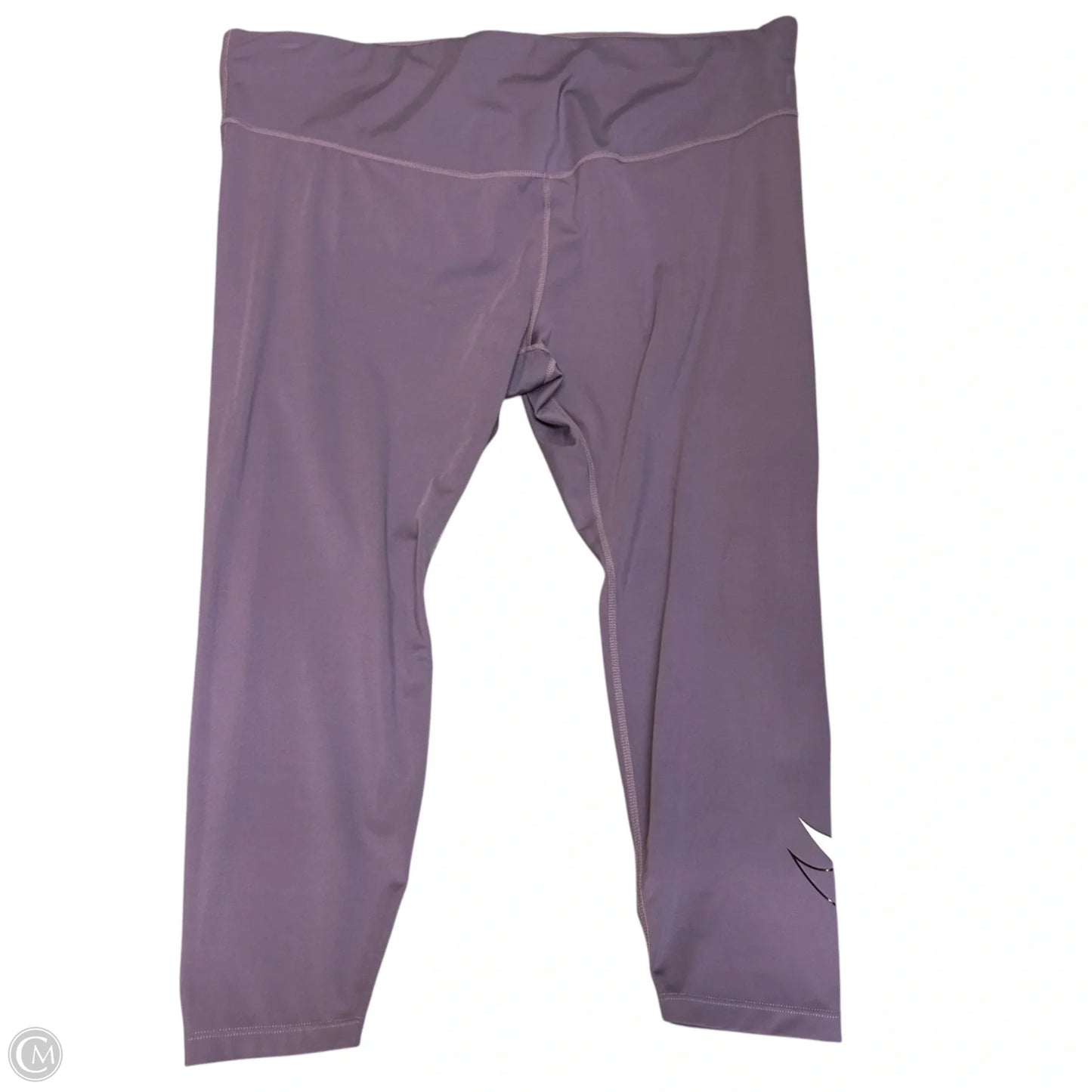 Athletic Leggings Capris By Nike In Purple, Size: 22